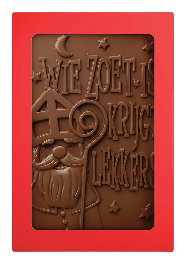 Chocoladeplak Sint
